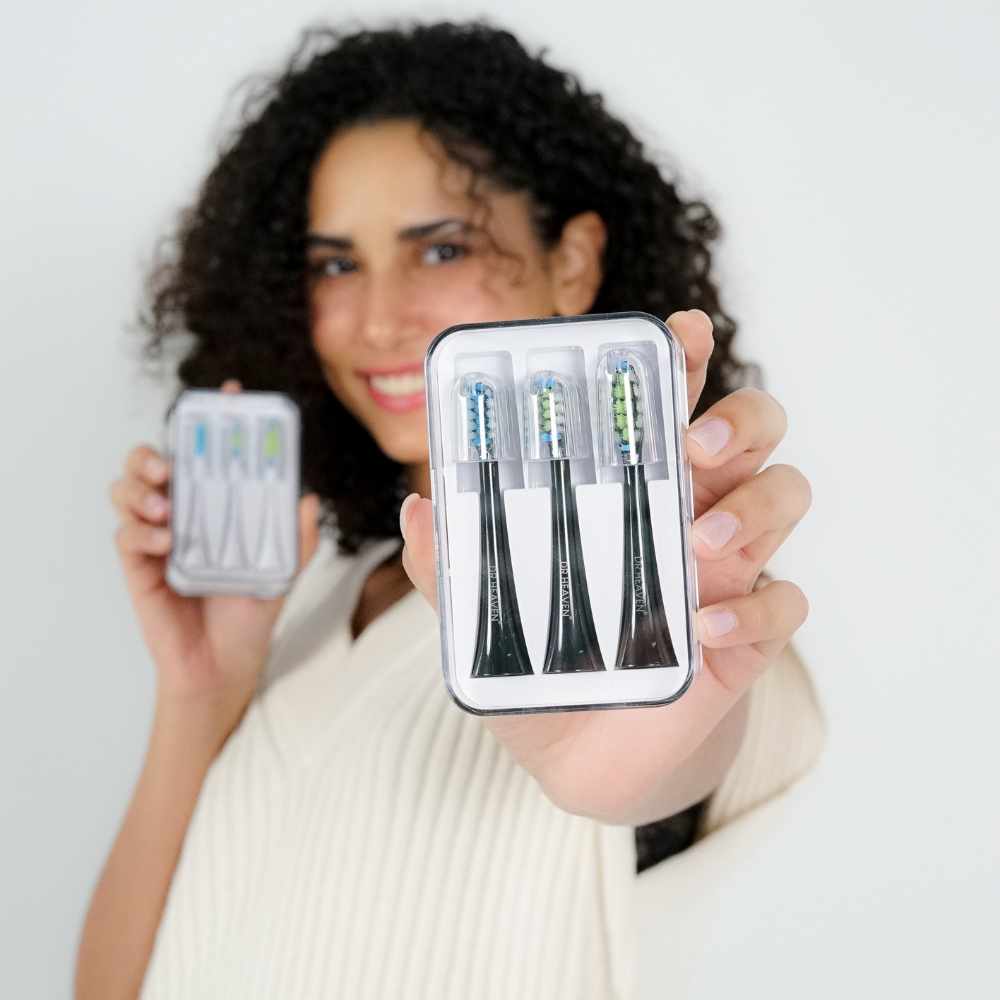 XI Bürstenköpfe 3er Set (Soft,Medium,Hard)