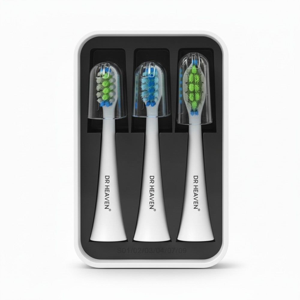 XI Bürstenköpfe 3er Set (Soft,Medium,Hard)