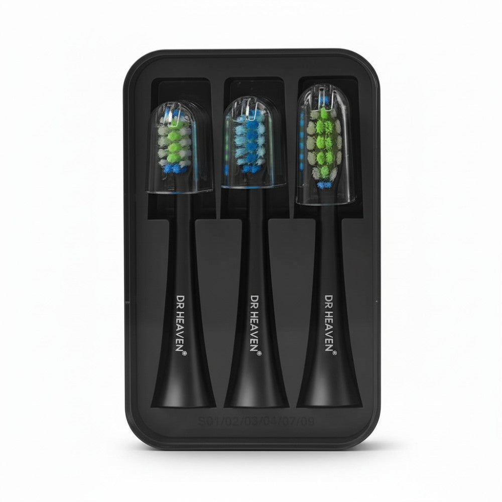 XI Bürstenköpfe 3er Set (Soft,Medium,Hard)